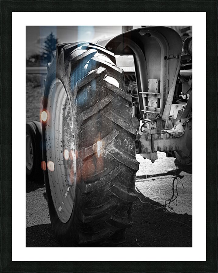 Tractor Picture Frame print