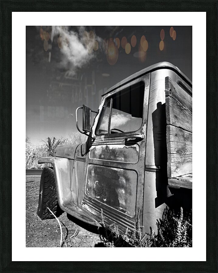 Farm Truck Picture Frame print
