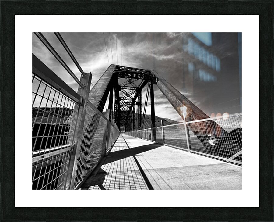 The bridge at Beverly -2 Picture Frame print
