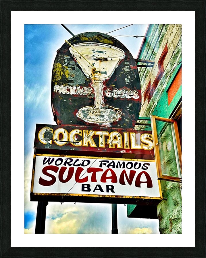 Sultana Picture Frame print