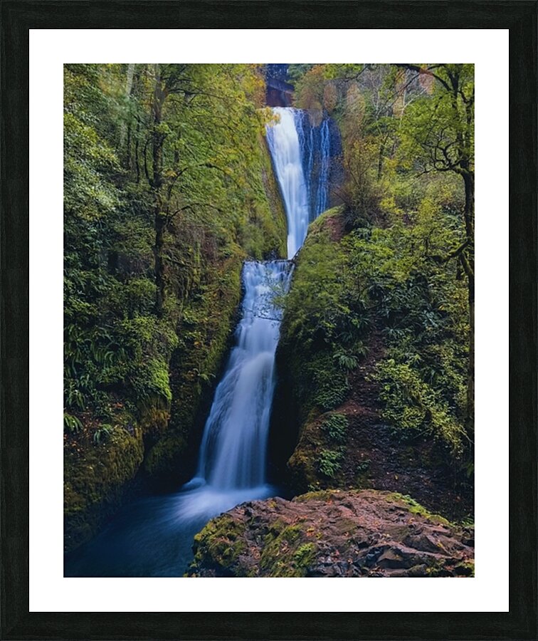 Bridal Veil Falls Oregon Picture Frame print