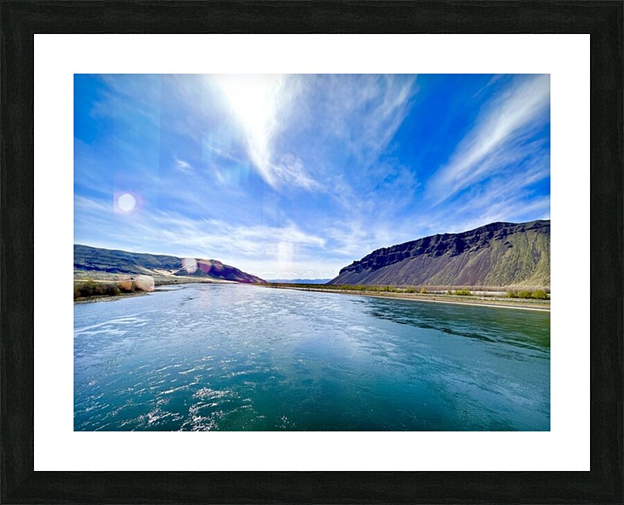 Columbia River -Beverly Picture Frame print
