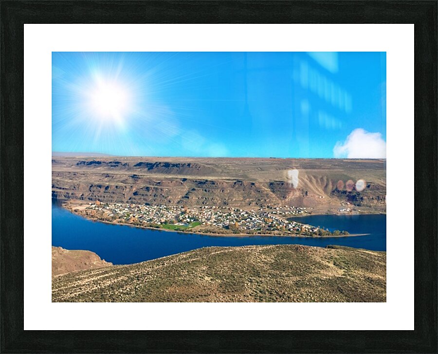 Sunland Estates Picture Frame print