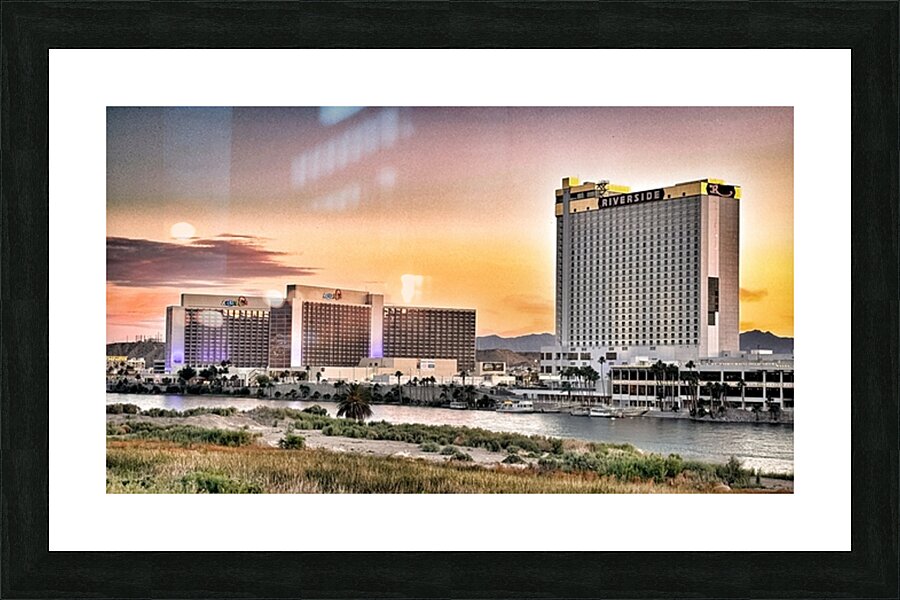 Laughlin Nevada - From Bullhead City Az Picture Frame print