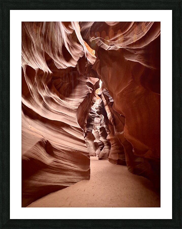 Antelope Canyon-4 Picture Frame print