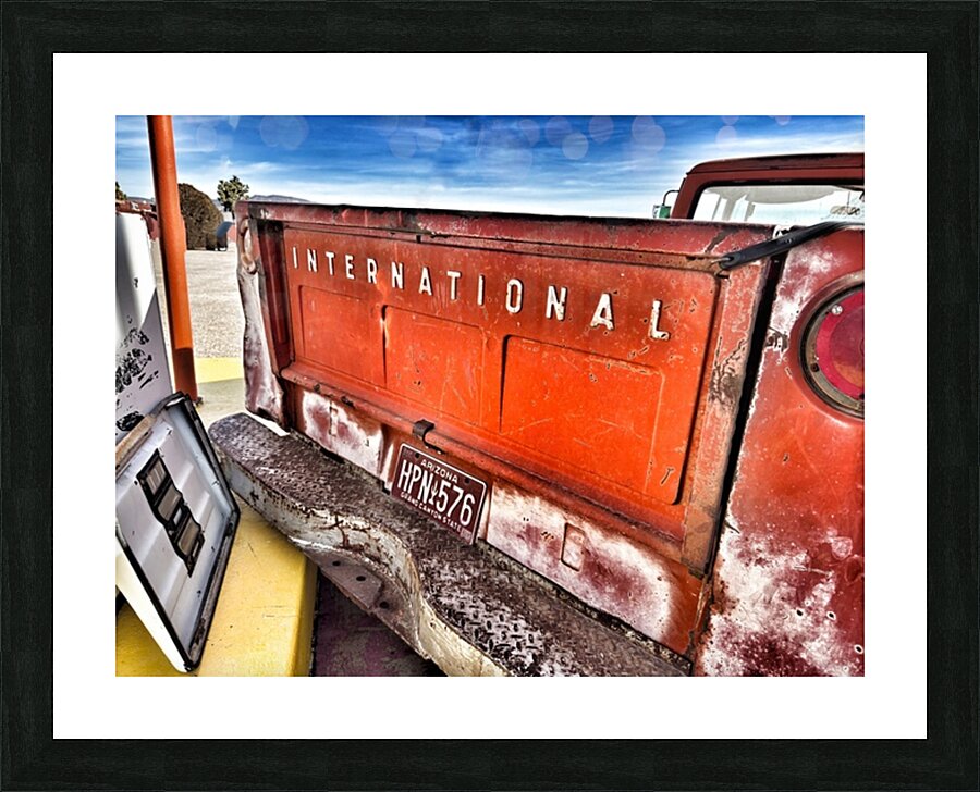 International Tailgate Picture Frame print