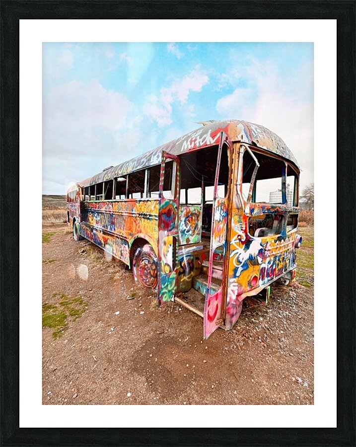 Magical Mystery Bus -1 Picture Frame print