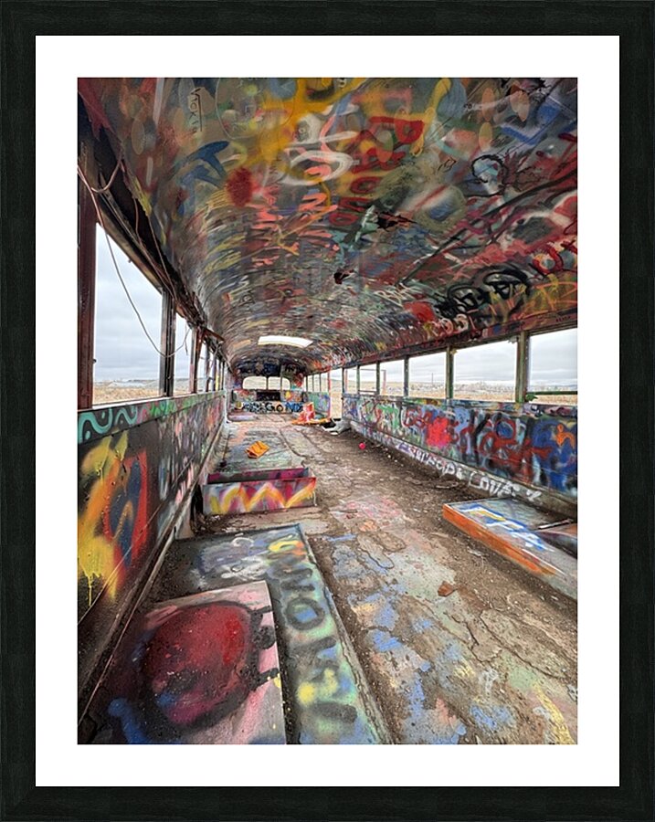 Magical Mystery Bus -3 Picture Frame print