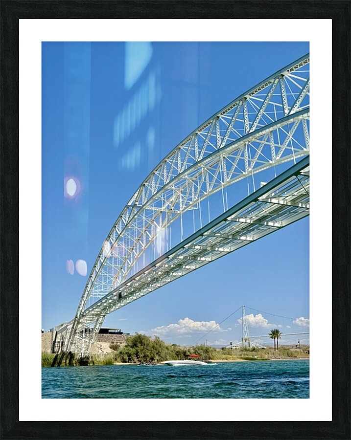 The Topock Bridge Picture Frame print
