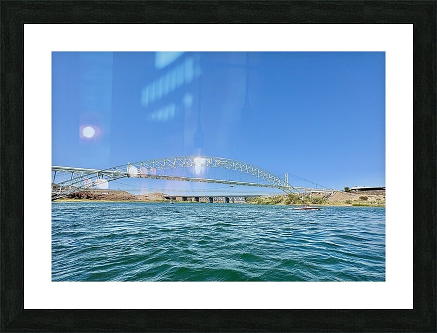 The Topock Bridge -3 Picture Frame print