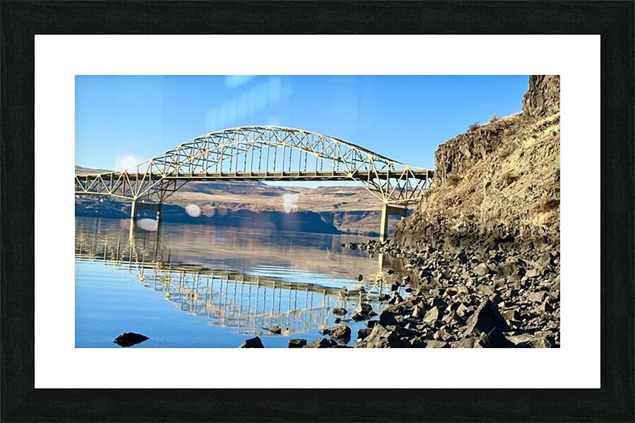 Vantage Bridge -2 Picture Frame print