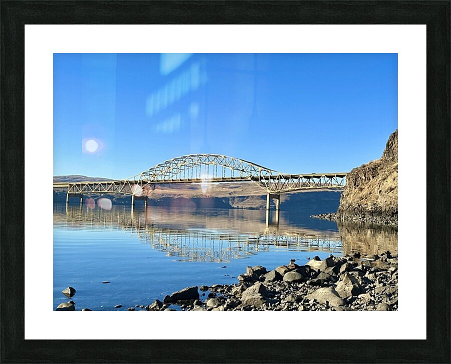 Vantage Bridge -1 Picture Frame print