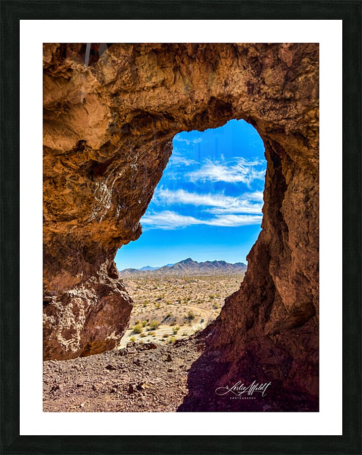 Eye of the Needle Mohave Desert Picture Frame print