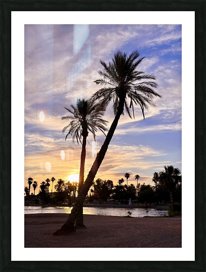 Sunset at Lake Havasu  Picture Frame print