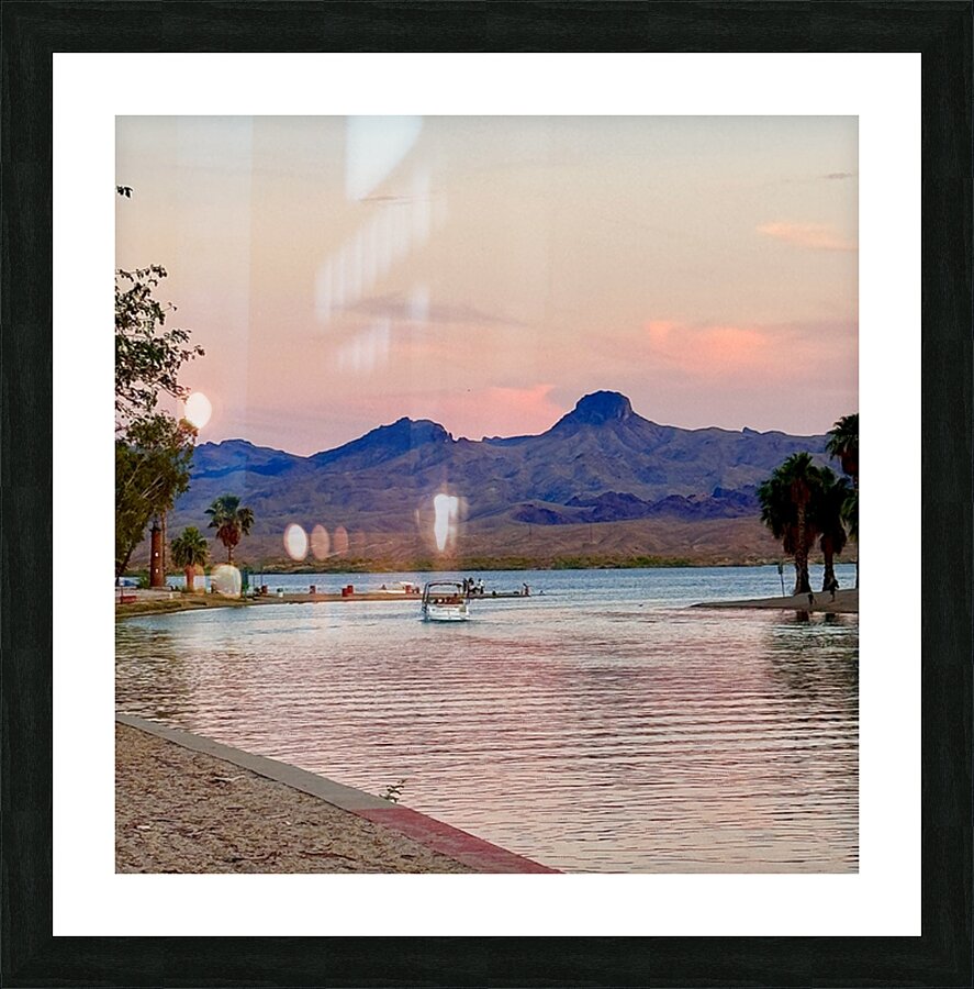 Cotton Candy Skies Picture Frame print