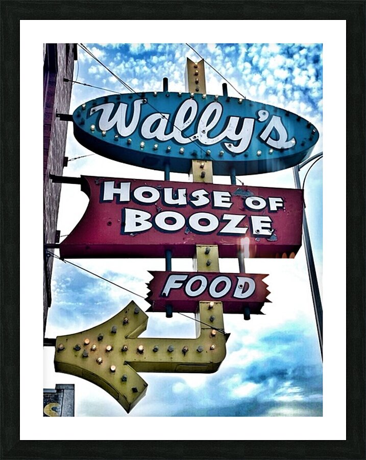 Wally’s  Picture Frame print