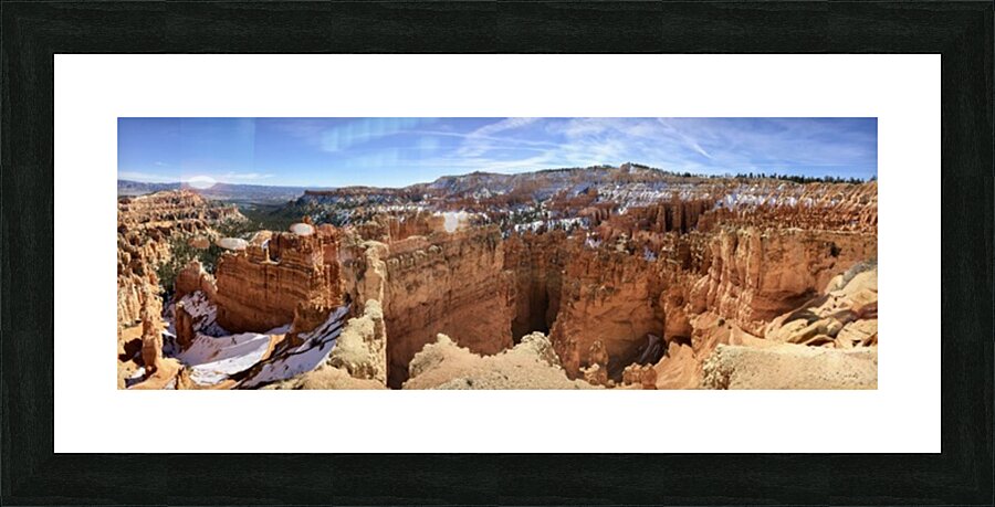 Bryce Canyon Panoramic Picture Frame print