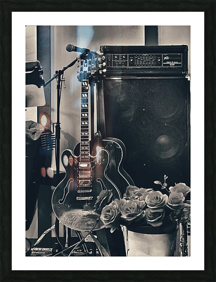 Youre on in 5 black and white Picture Frame print