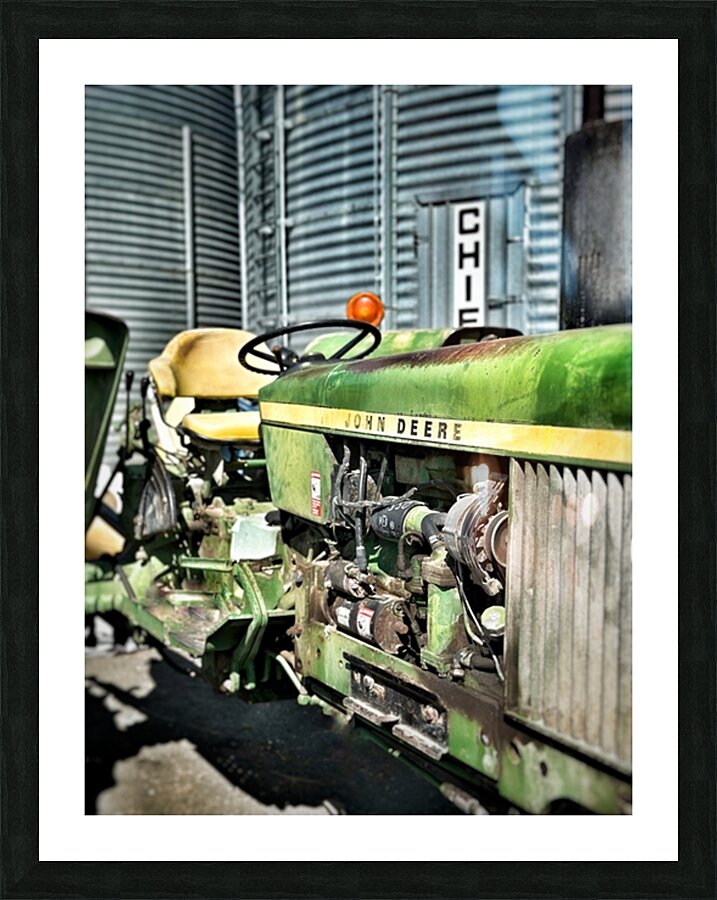 John Deere Green Picture Frame print
