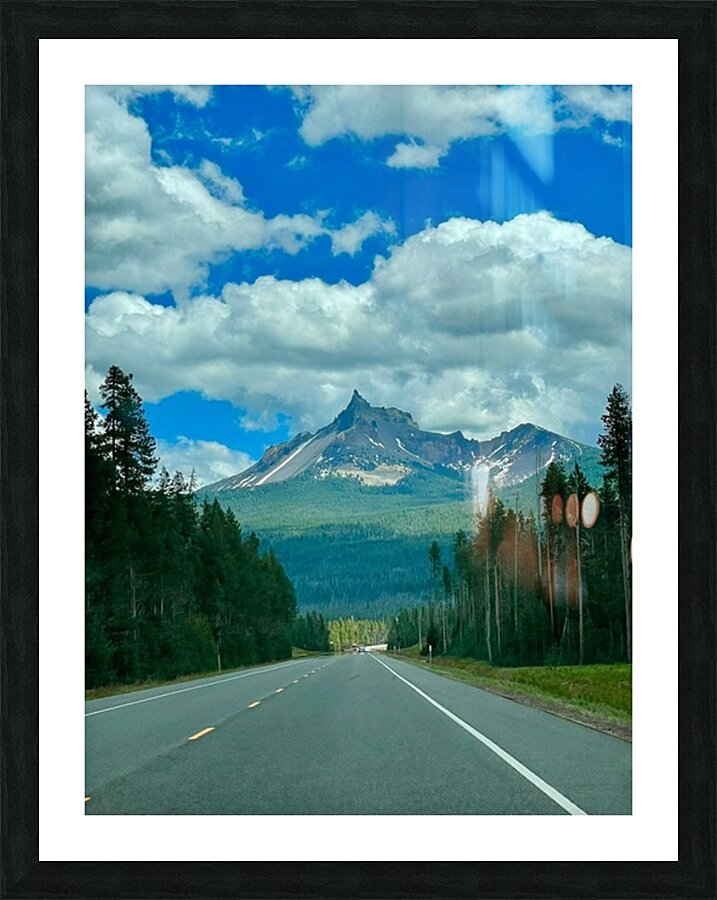 Mt Thielsen Oregon Picture Frame print