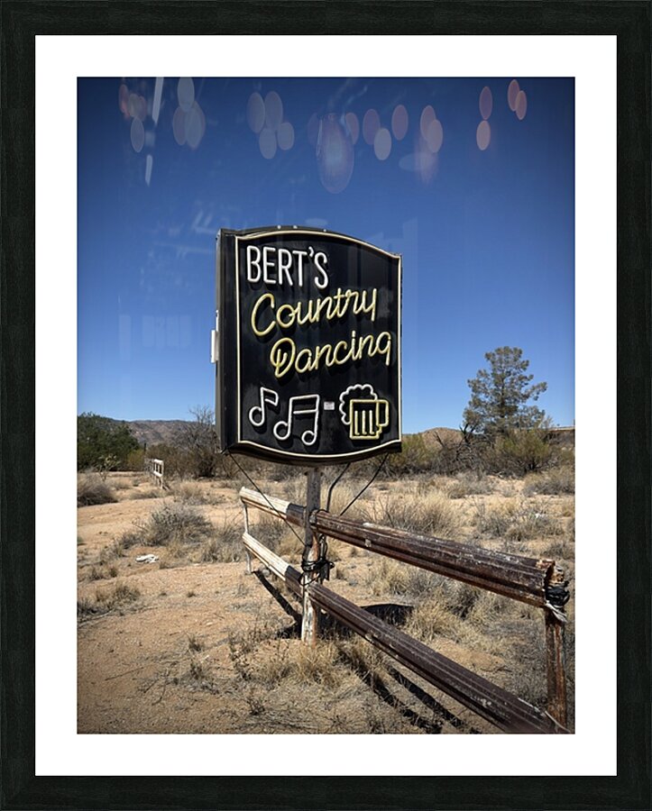 Bert’s Country Dancing Picture Frame print
