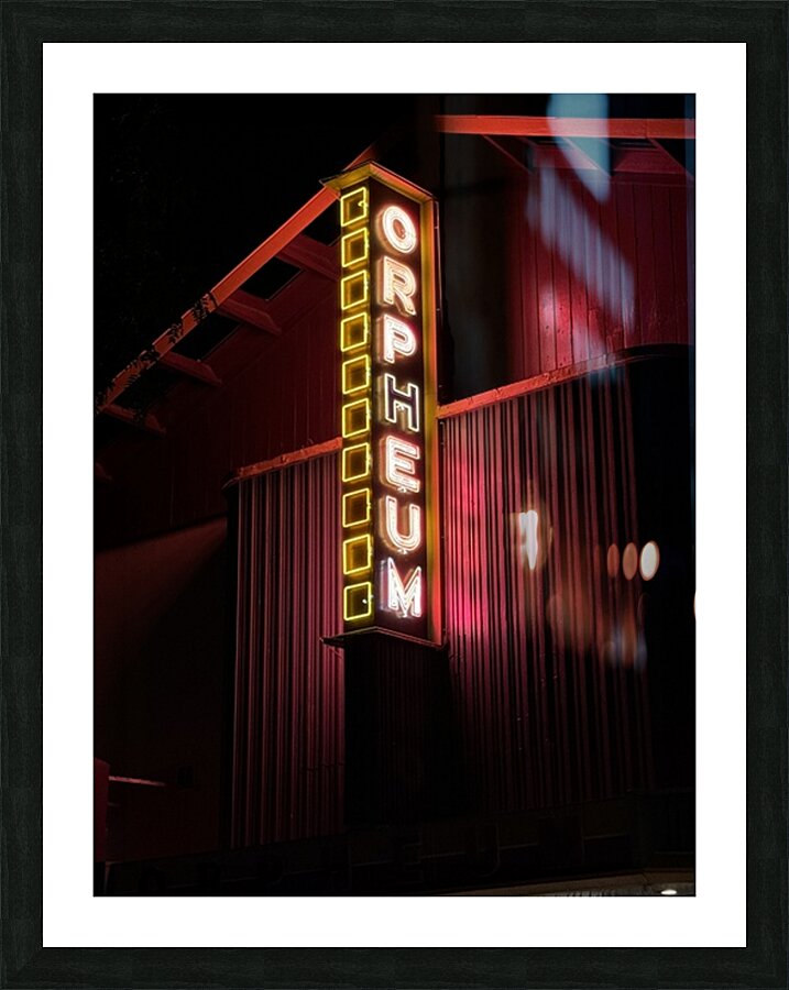 Orpheum Theater - Flagstaff AZ Picture Frame print