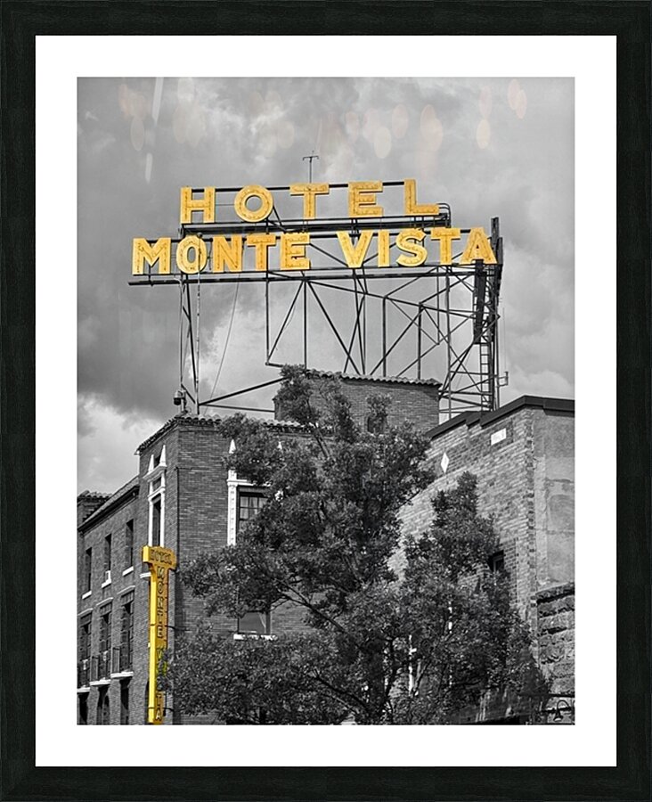 Hotel Monte Vista - Flagstaff AZ Picture Frame print