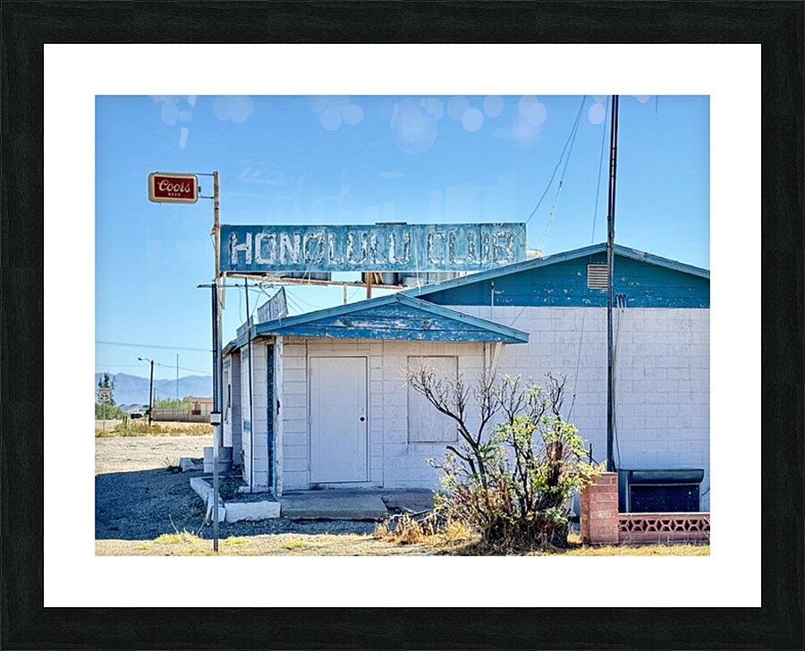 Honolulu Club - Yucca Az Picture Frame print