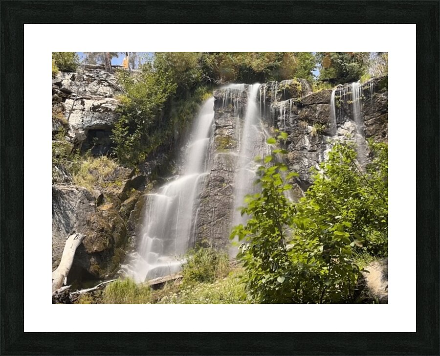 Silver Falls Entiat Washington long exposure Picture Frame print