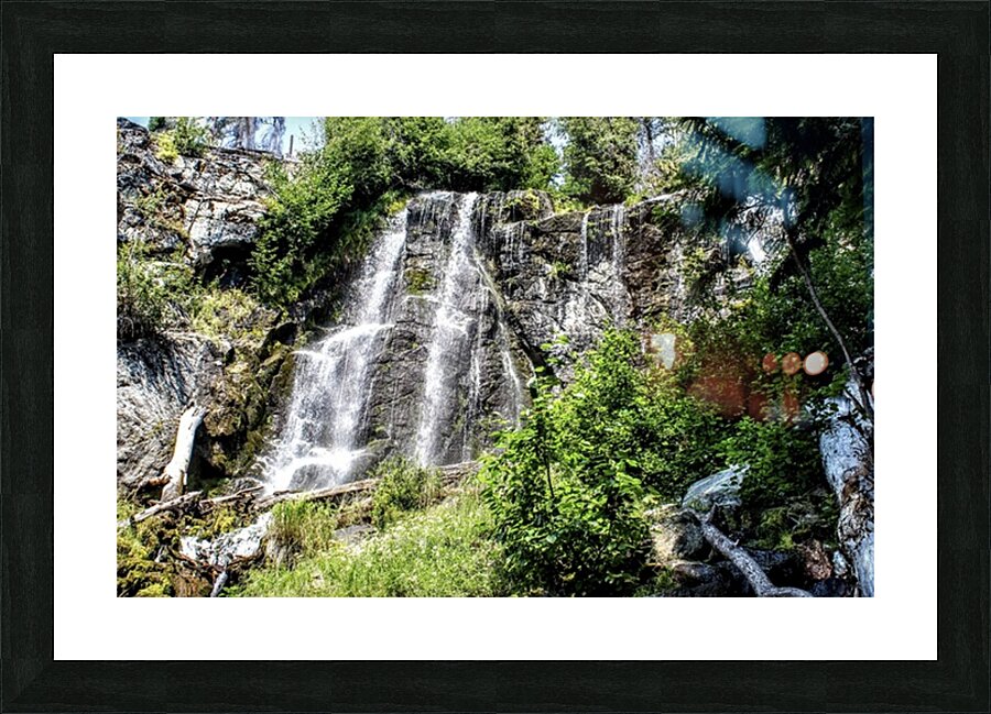 Silver Falls - Entiat Washington Picture Frame print