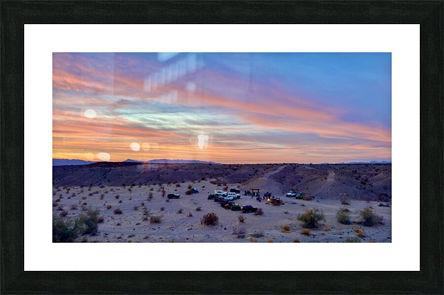 Jerry’s Happy Hour - Topock Arizona Picture Frame print