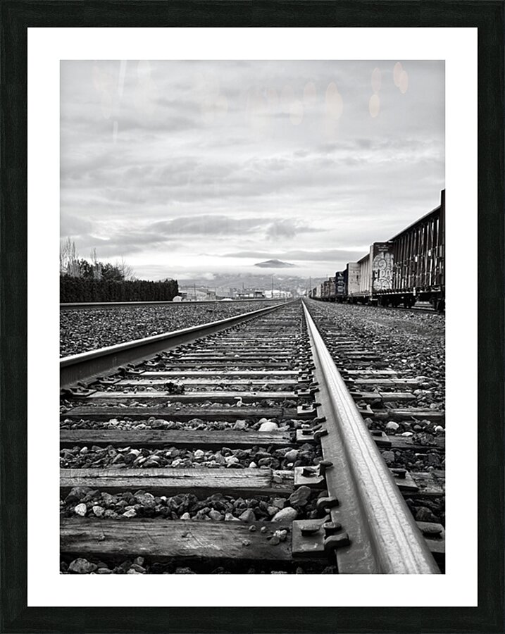 Don’t Look Back Picture Frame print