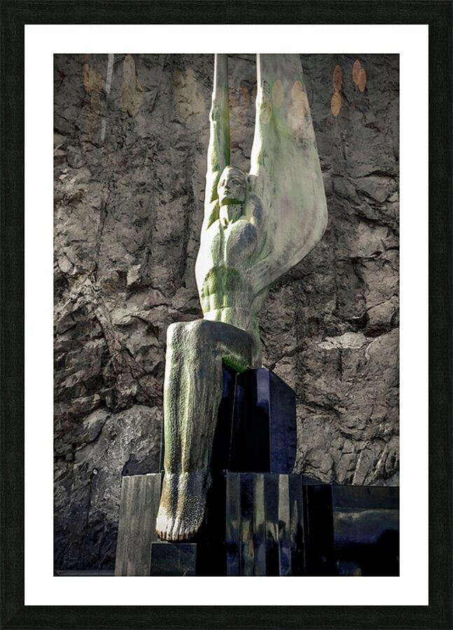 Winged Figures of the Republic - Hoover Dam Picture Frame print