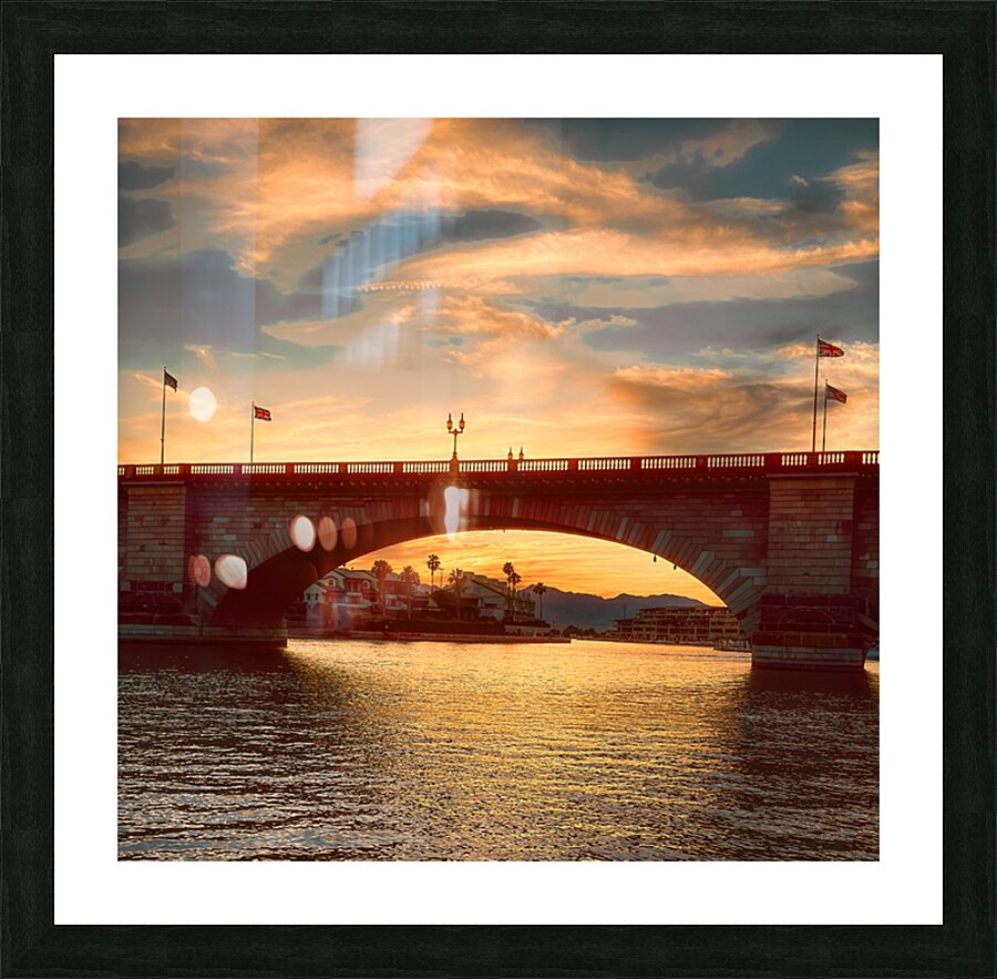 London Bridge - Marmalade Sky Picture Frame print