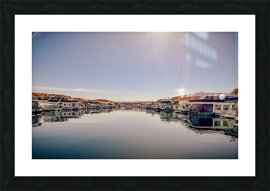 Lake Powell Antelope Point Marina Page AZ Picture Frame print