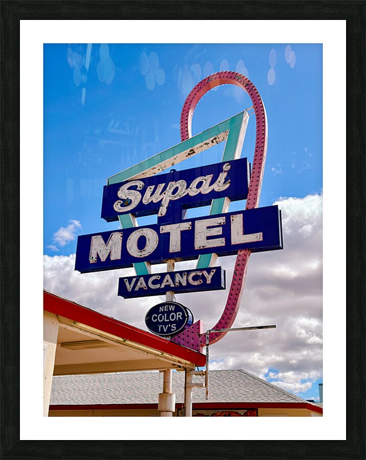 Supai Motel Seligman Arizona Picture Frame print