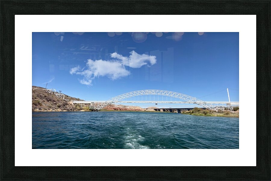 Topock Bridge Picture Frame print