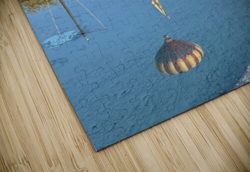 Reflection at the gate to English-2 Leslie Affeldt Photography puzzle