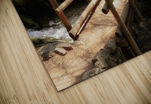 Forest Bridge Leslie Affeldt Photography puzzle