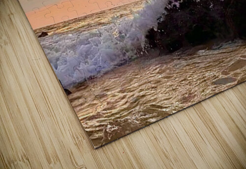 Waves and Rocks Leslie Affeldt Photography puzzle