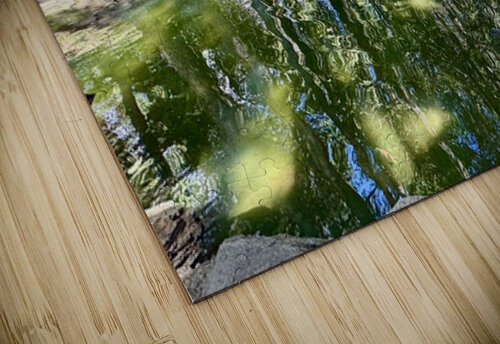 Ohme Gardens reflection pond Wenatchee Wa Leslie Affeldt Photography puzzle