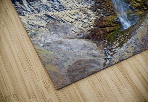 The Waterfall at Frenchman Coulee Leslie Affeldt Photography puzzle