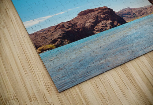 Topock Gorge Colorado River 16:9 ratio Leslie Affeldt Photography puzzle