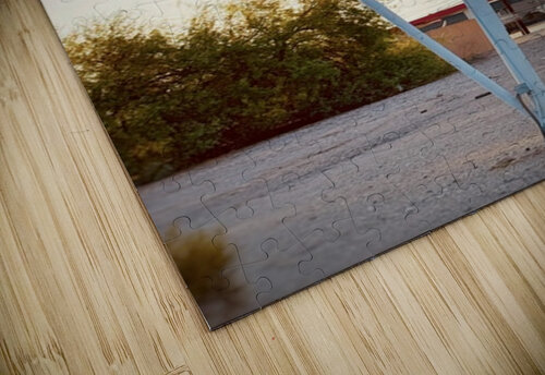 The 66 Motel - Needles California sign Leslie Affeldt Photography puzzle