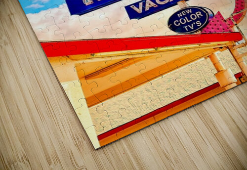 Supai Motel - retro  Leslie Affeldt Photography puzzle