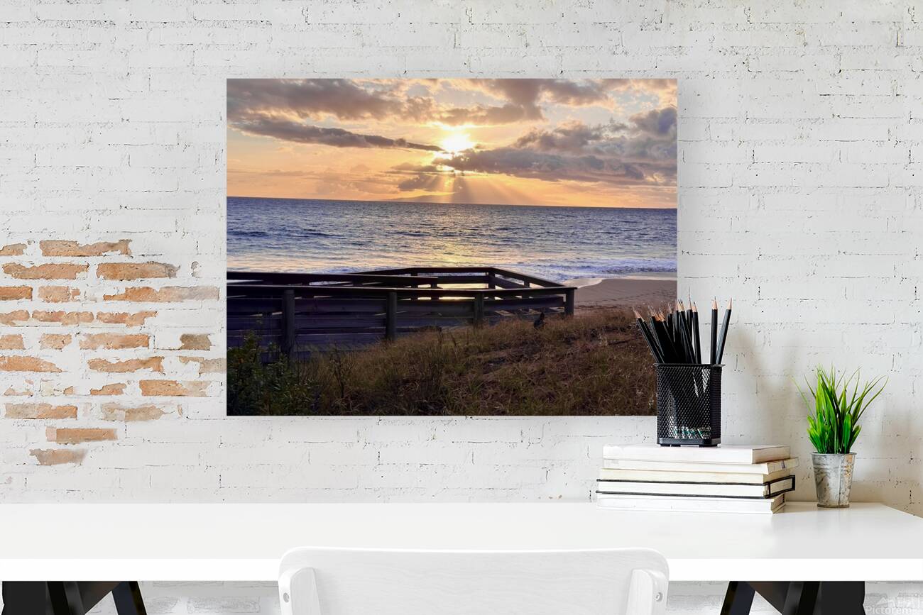 Sunset in Kihei Maui Reproduction