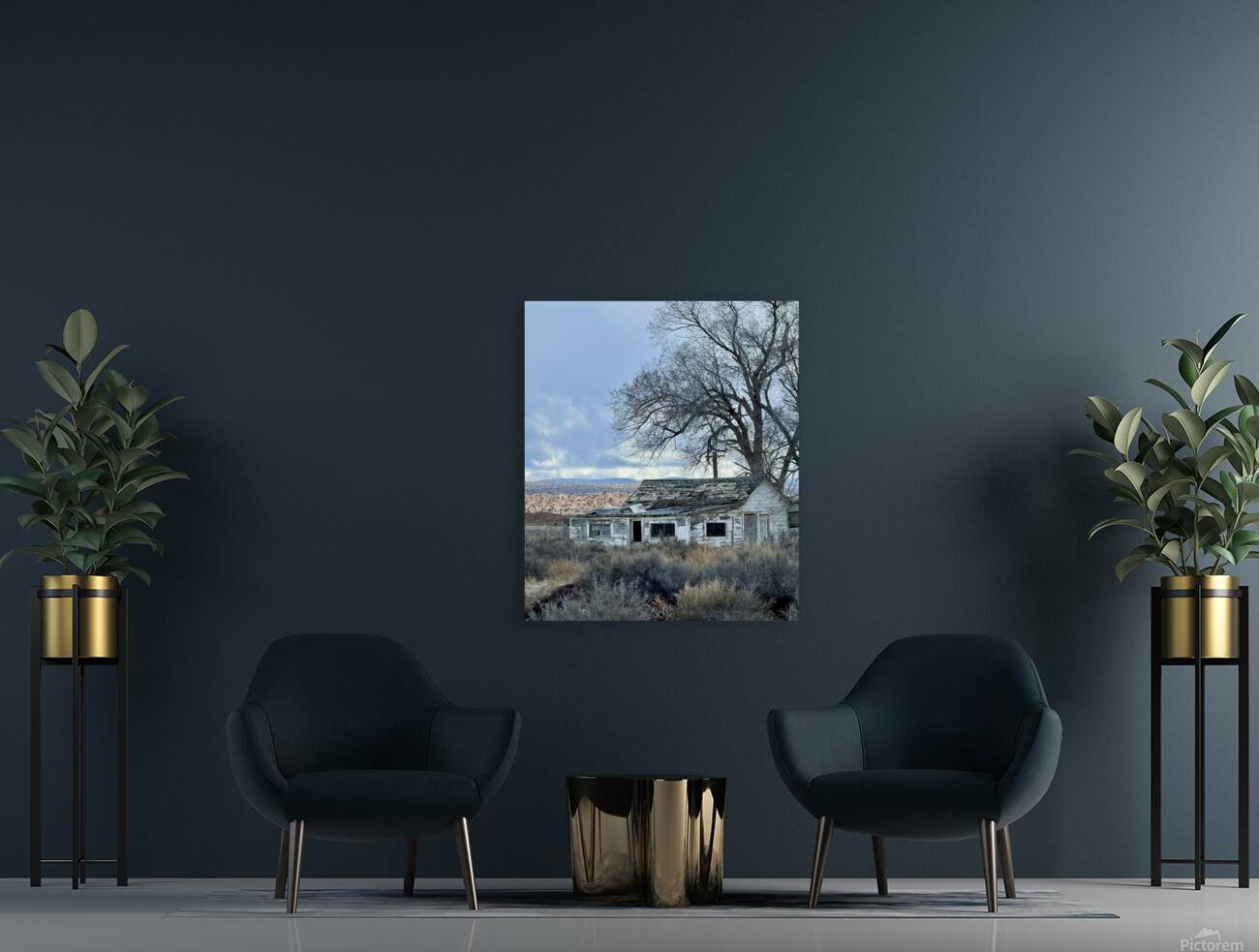 Farmhouse Decay - vertical Reproduction