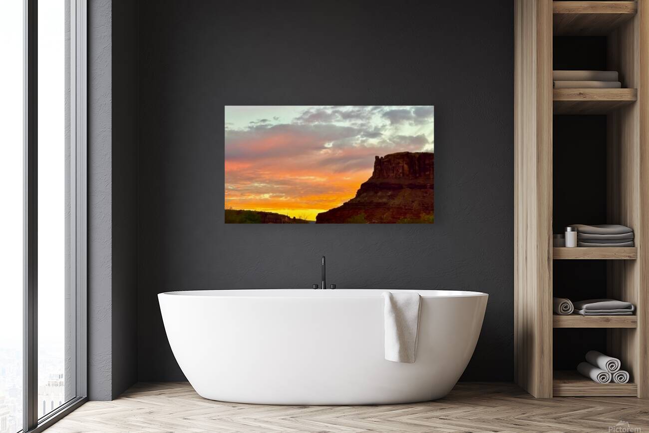 Utah Sunset Reproduction