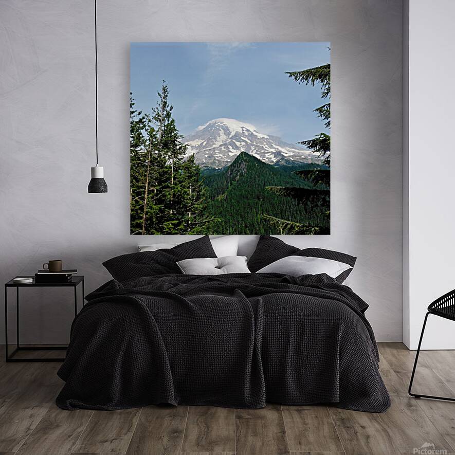 Mt Rainier - square Reproduction