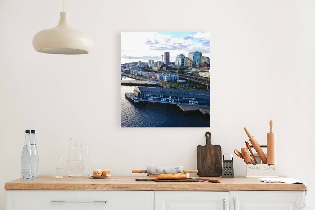 Seattle Waterfront Reproduction